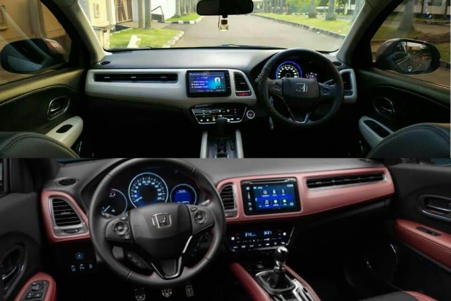 interior honda hrv prestige