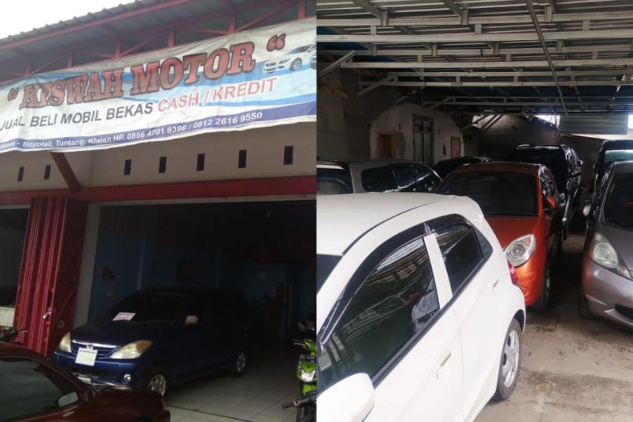 Showroom mobil bekas Boyolali